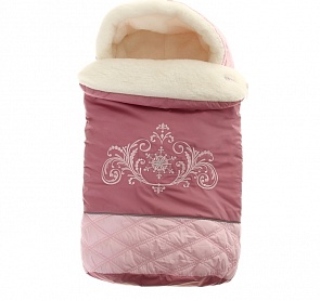 Конверт меховой Метелица - розовый (Золотой гусь, 11996-z)